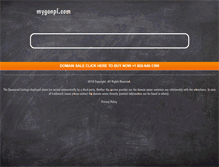 Tablet Screenshot of mygonpl.com